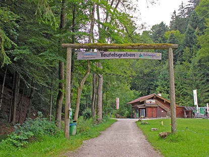 Reis met kinderen - Umgebungsschwerpunkt: Fluss - Teufelsgraben