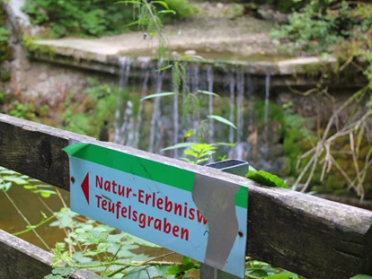 Reis met kinderen - Umgebungsschwerpunkt: Fluss - Teufelsgraben