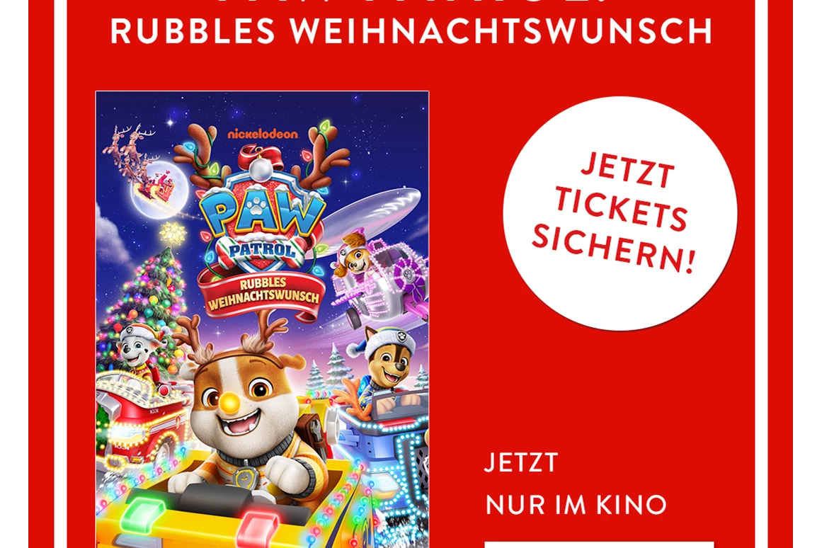 Ausflugsziel: Paw Patrol: Rubbles Weihnachtswunsch