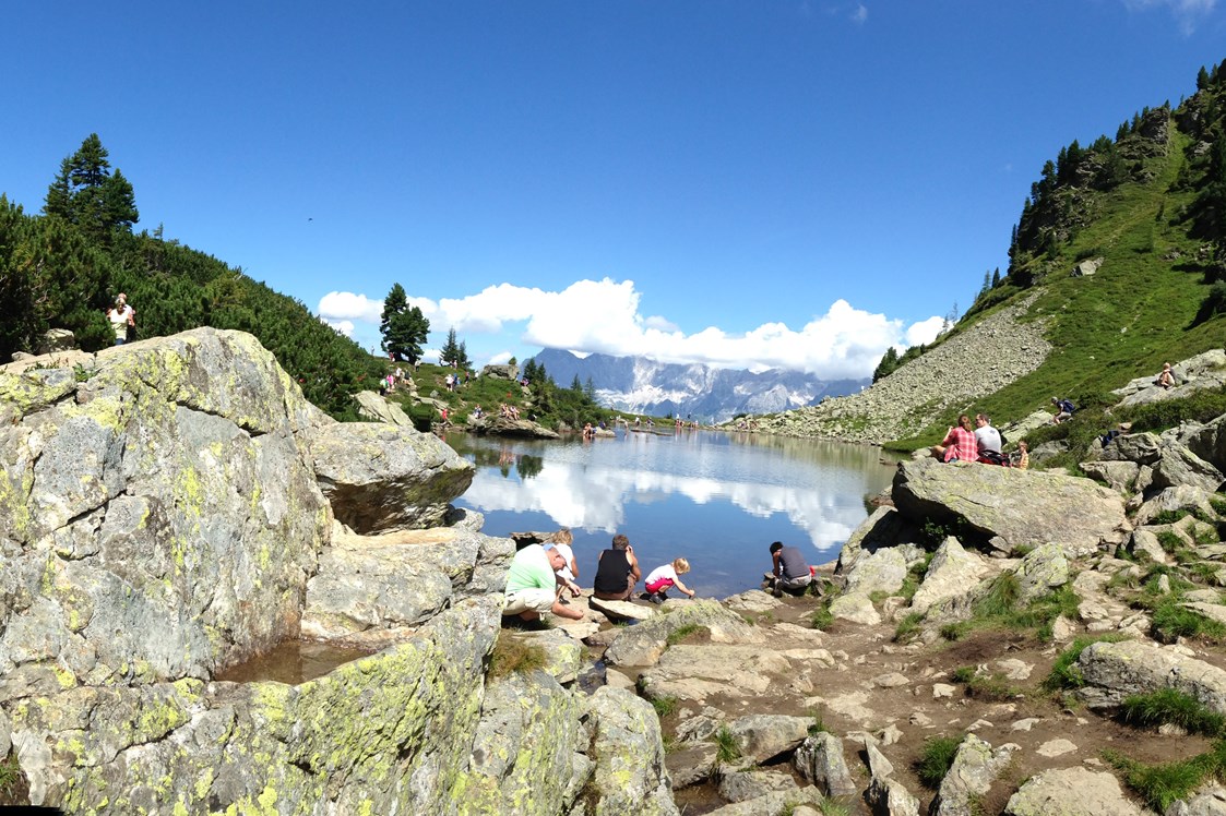 Ausflugsziel: Wanderhighlight: "Spiegelsee" auf der Reiteralm