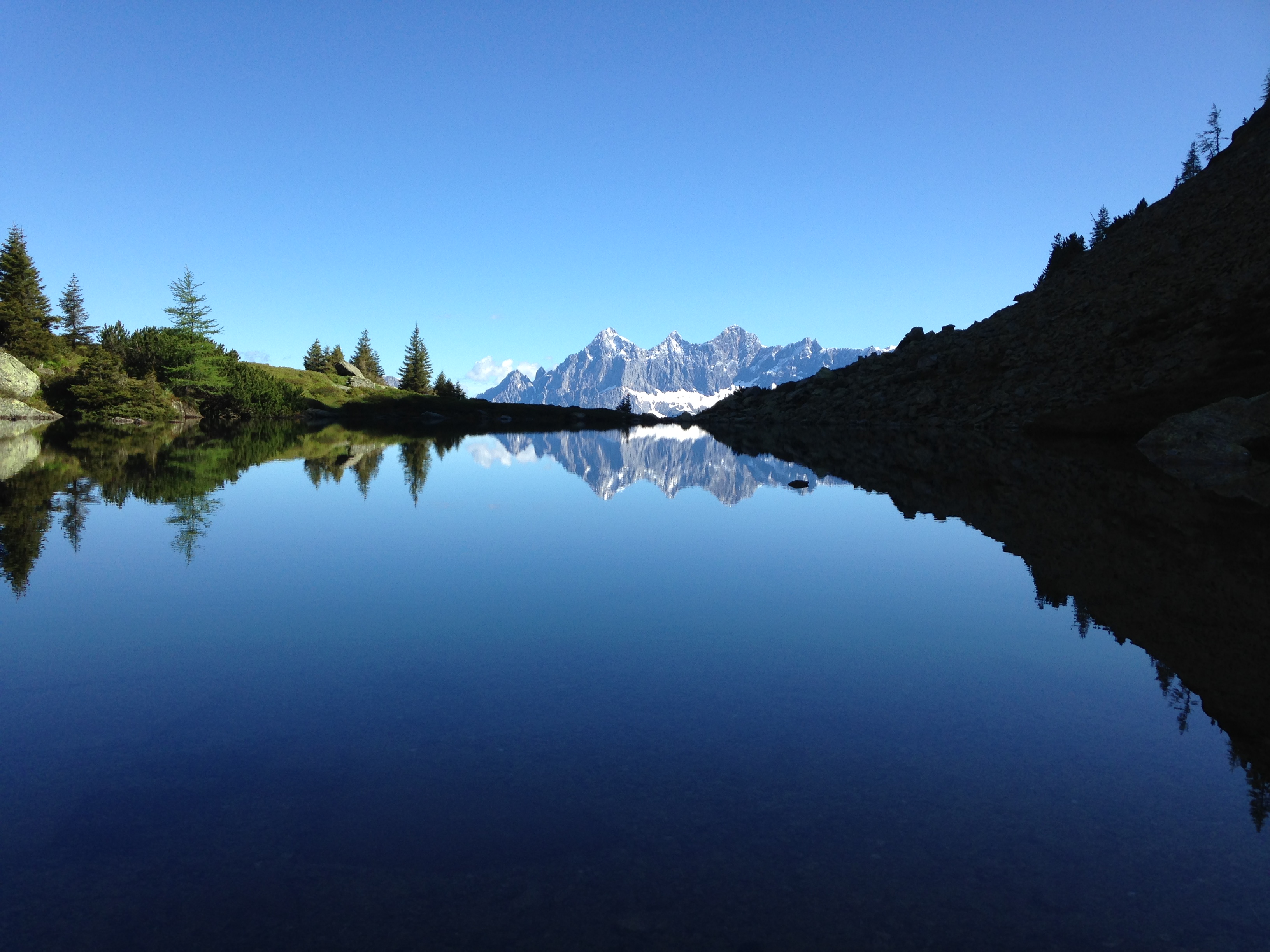Ausflugsziel: Wanderhighlight: "Spiegelsee" auf der Reiteralm
