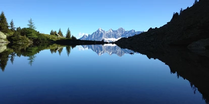 Viaggio con bambini - Thomatal - Wanderhighlight: "Spiegelsee" auf der Reiteralm