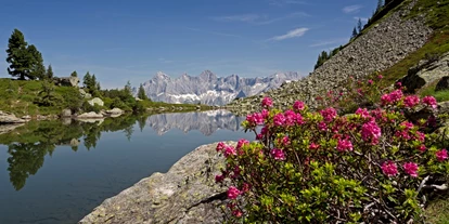 Viaggio con bambini - Thomatal - Wanderhighlight: "Spiegelsee" auf der Reiteralm