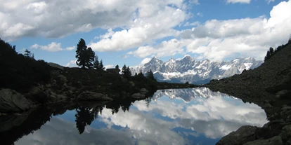 Viaggio con bambini - Thomatal - Wanderhighlight: "Spiegelsee" auf der Reiteralm