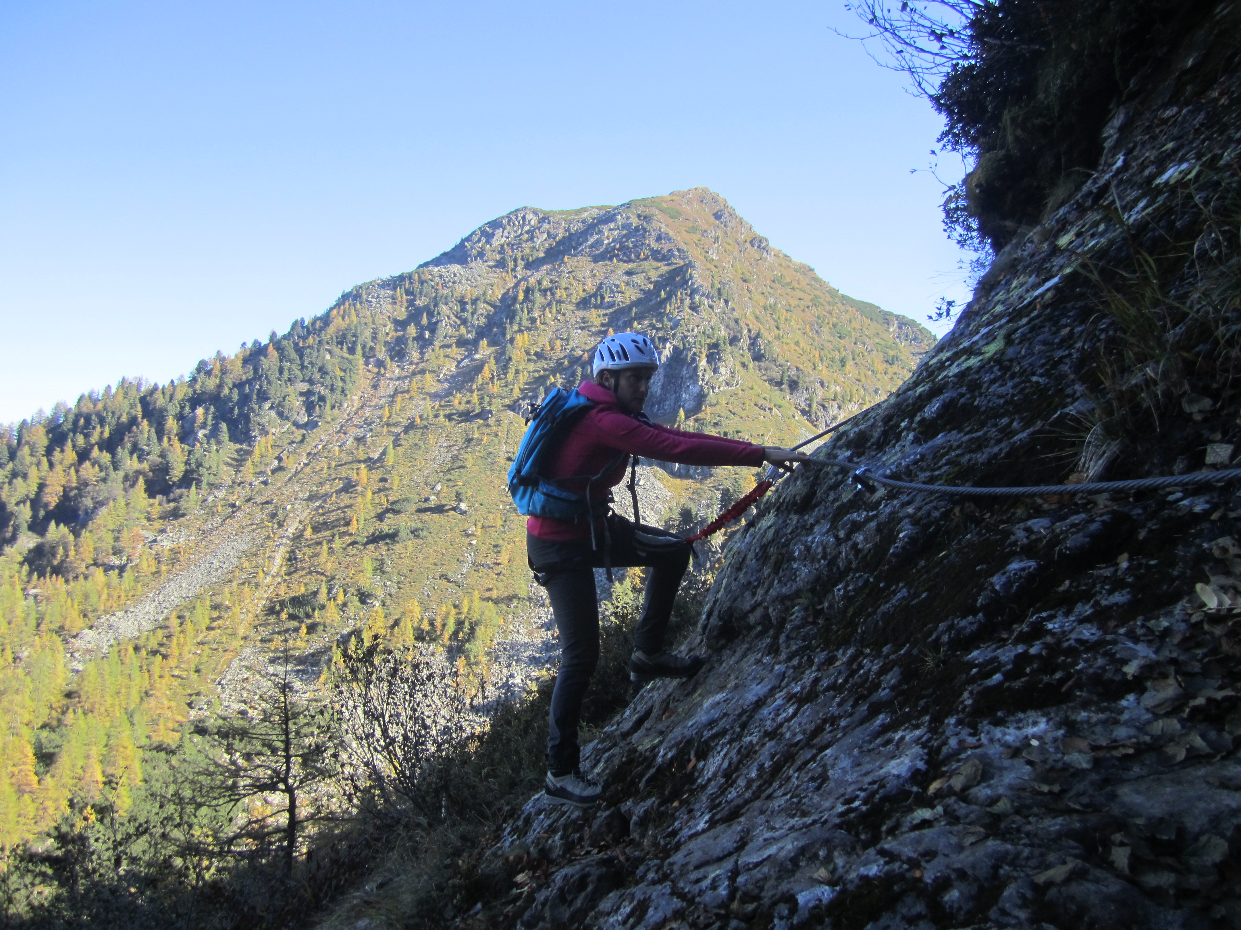 Trip with children - Pölla (Rennweg am Katschberg) - Klettersteig "Franzi" - Klettersteig "Franzi" - erster Klettersteig in den Schladminger Tauern