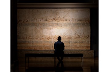Ausflugsziel: Eindrucksvoll! 
Relief Hatschepsut aus dem Alten Ägypten - Knauf-Museum Iphofen