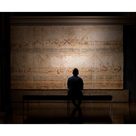 Ausflugsziel: Eindrucksvoll! 
Relief Hatschepsut aus dem Alten Ägypten - Knauf-Museum Iphofen