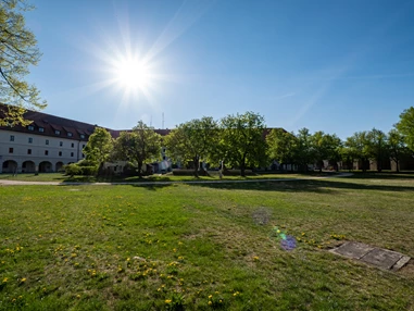 Ausflugsziel: Innenhof der Festung - Wülzburg