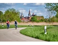 Ausflugsziel: Einwandfreie Infrastruktur zum Radfahren und Wandern - Hohenzollernresidenz Ansbach
