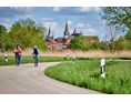 Ausflugsziel: Einwandfreie Infrastruktur zum Radfahren und Wandern - Hohenzollernresidenz Ansbach