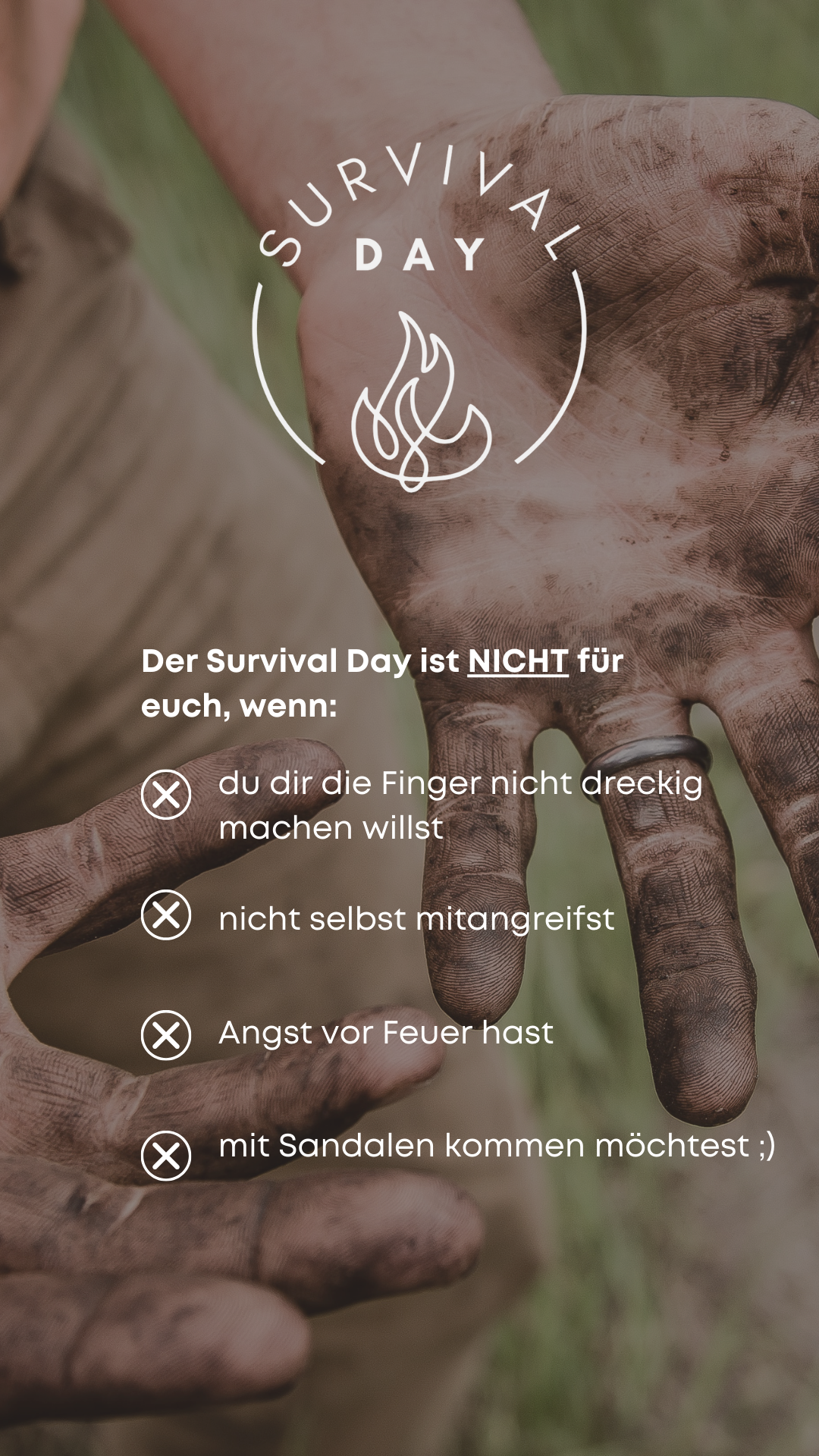 Ausflugsziel: Survival Day - Outdoortag für die Familie
