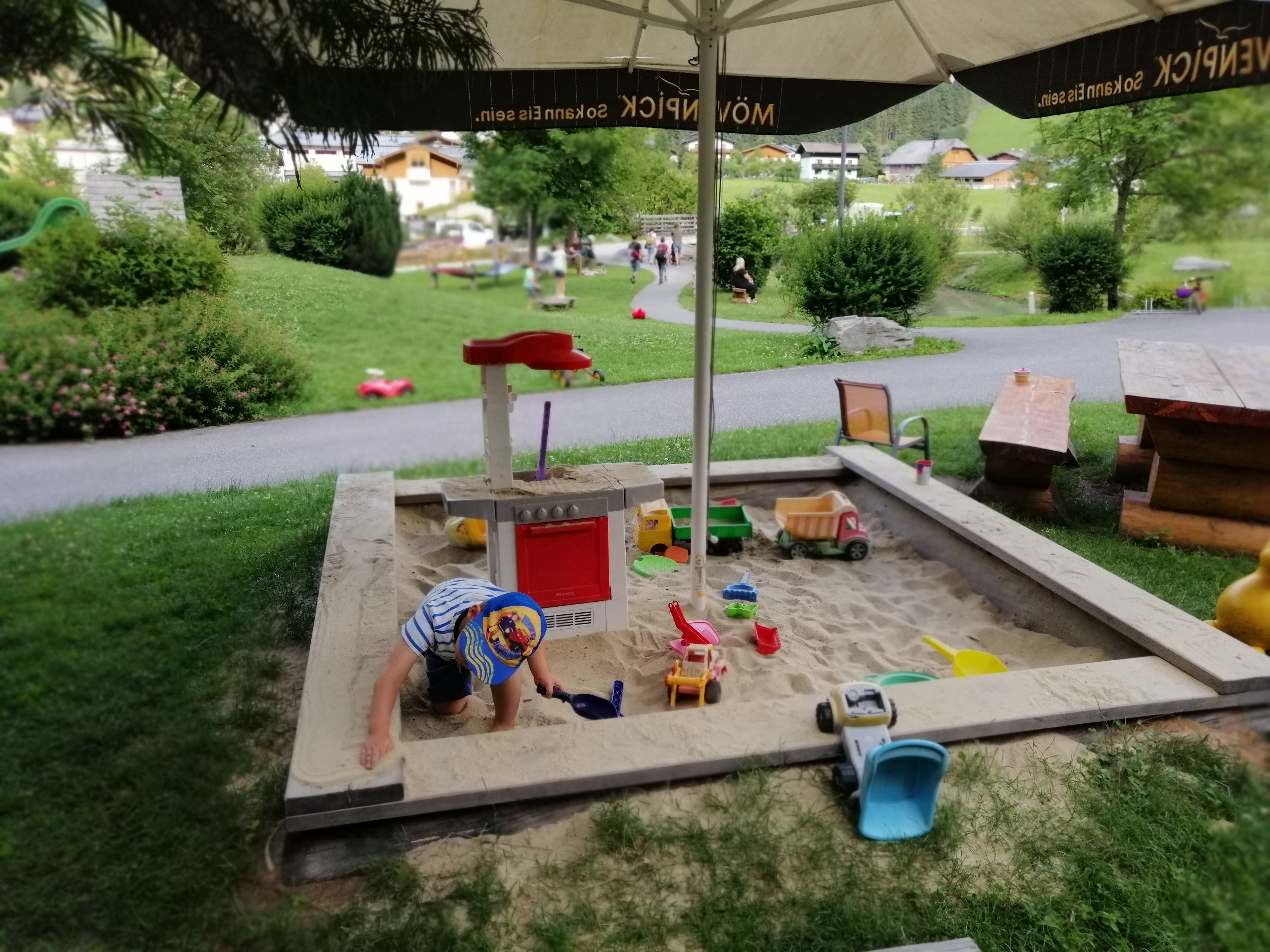 Ausflugsziel: Wasserspielplatz Summererpark