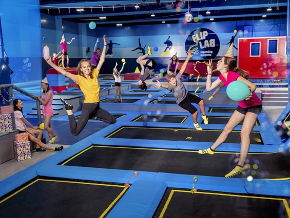 Ausflugsziel: Geburtstagsparty im Trampolinpark
