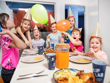 Ausflugsziel: Geburtstagsparty im Trampolinpark