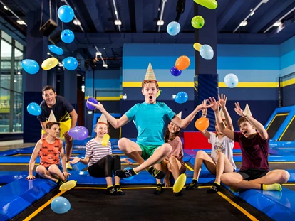 Ausflug mit Kindern - Bullendorf - Geburtstagsparty im Trampolinpark
