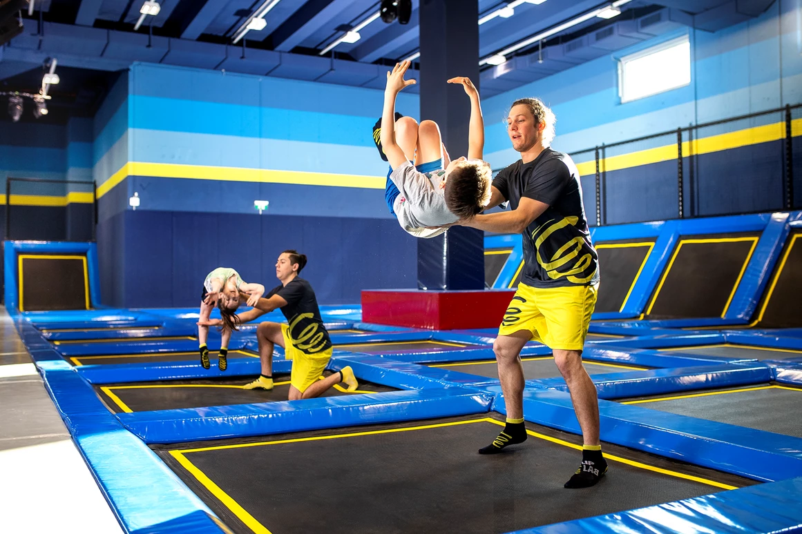 Ausflugsziel: Feriencamp im Trampolinpark