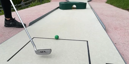 Trip with children - San Martin Dolomites - Minigolfanlage Terenten