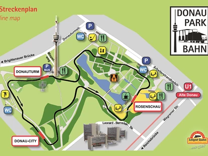 Ausflug mit Kindern - Bullendorf - Donauparkbahn