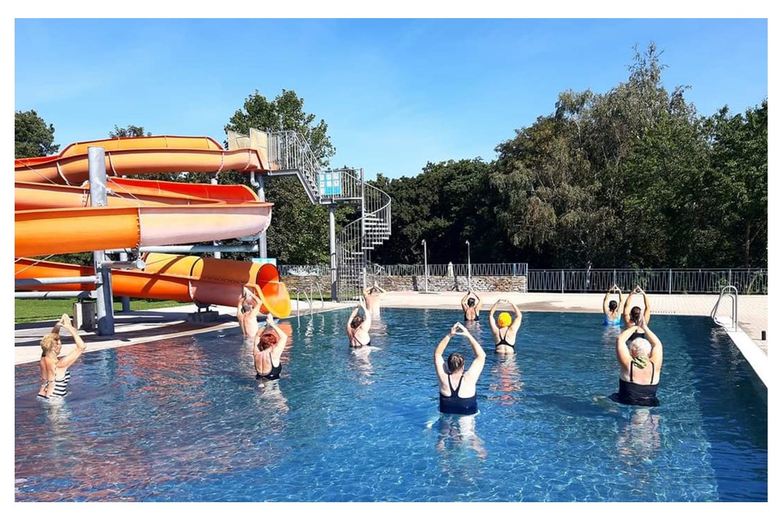 Ausflugsziel: Jeden Donnerstag vormittags heißt es Wassergymnastik  - Erlebnis-Freibad Eggenburg 