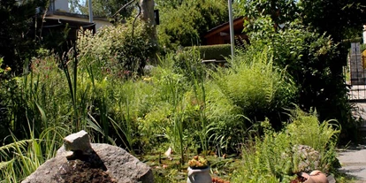 Reis met kinderen - Rosenau Schloss - Schaugartenansicht - Schätze der Vergangenheit