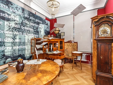 Ausflugsziel: Innenansicht Jean-Paul-Museum Bayreuth  - Jean-Paul-Museum der Stadt Bayreuth