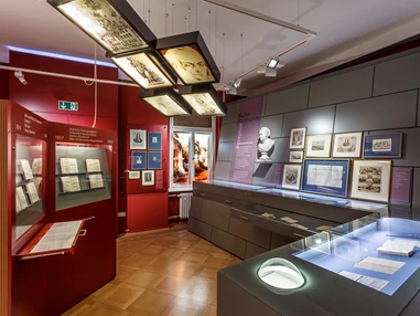 Ausflugsziel: Innenansicht Jean-Paul-Museum Bayreuth - Jean-Paul-Museum der Stadt Bayreuth