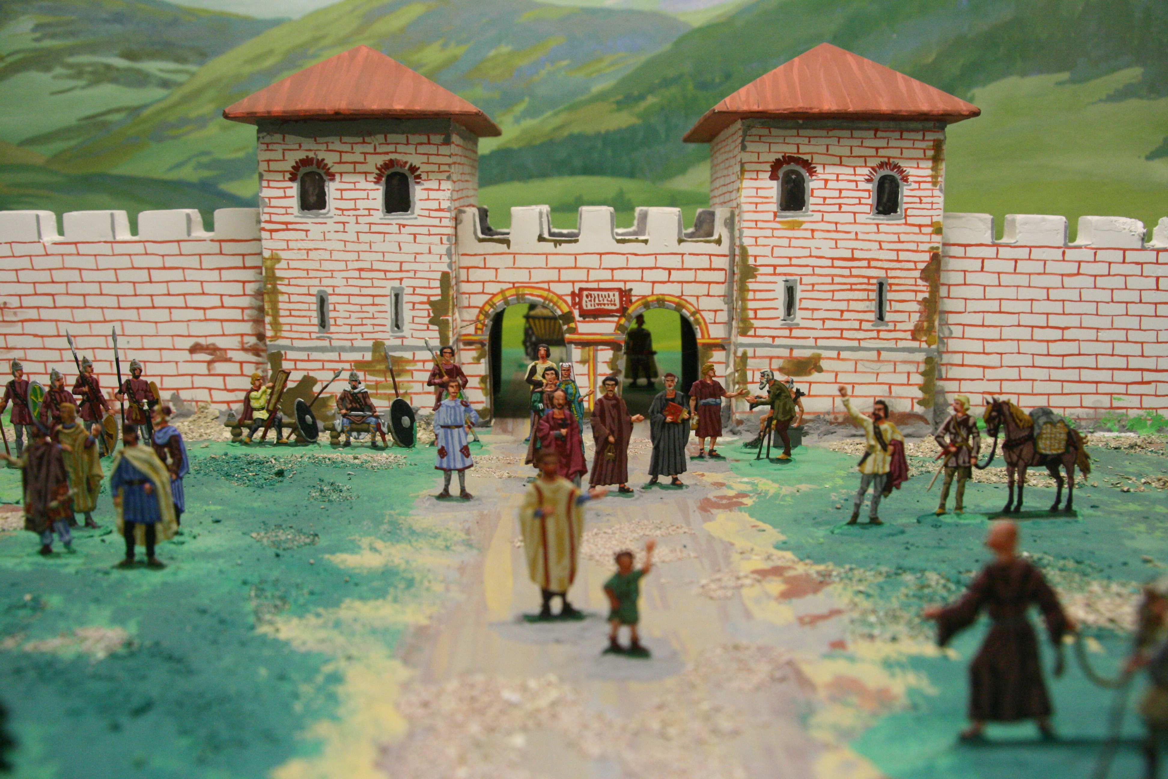 Voyage avec des enfants - Witterung: Schönwetter - L'Autriche - Stadtmuseum Tulln - Römermuseum 