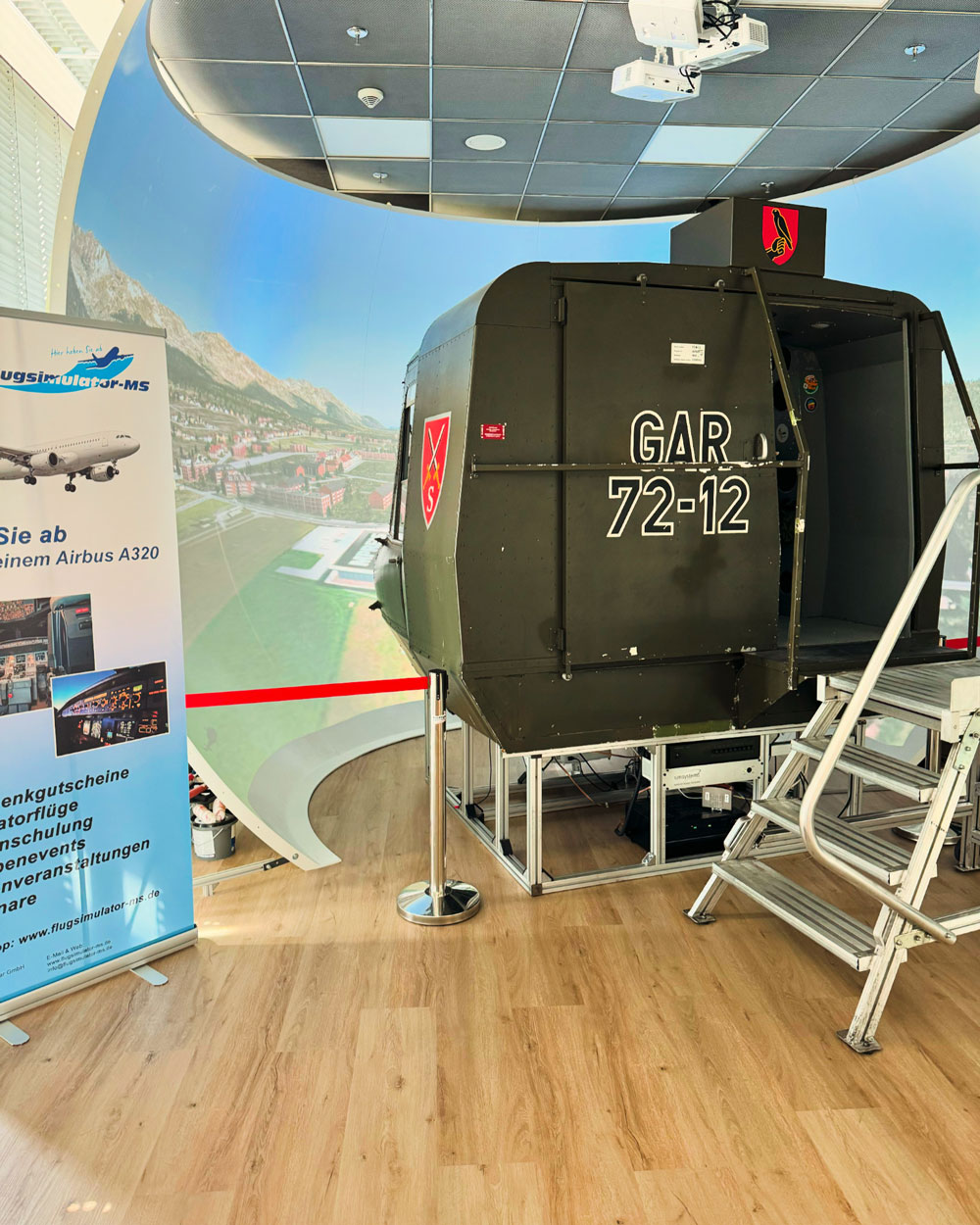 Ausflugsziel: Flugsimulator-MS