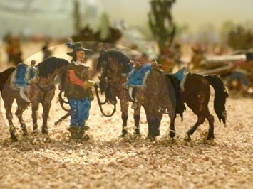Heimatmuseum Highlights beim Ausflugsziel Dreißigjähriger Krieg - Diorama