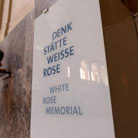 Ausflugsziel: DenkStätte Weiße Rose