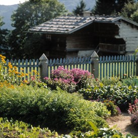 Ausflugsziel: Blühende Bauerngärten zeigen längst vergangene Lebenswelten im Freilichtmuseum Finsterau. - Freilichtmuseum Finsterau