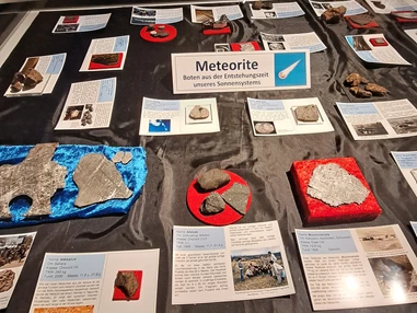Ausflugsziel: Meteoriten  - Naturhistorisches Museum