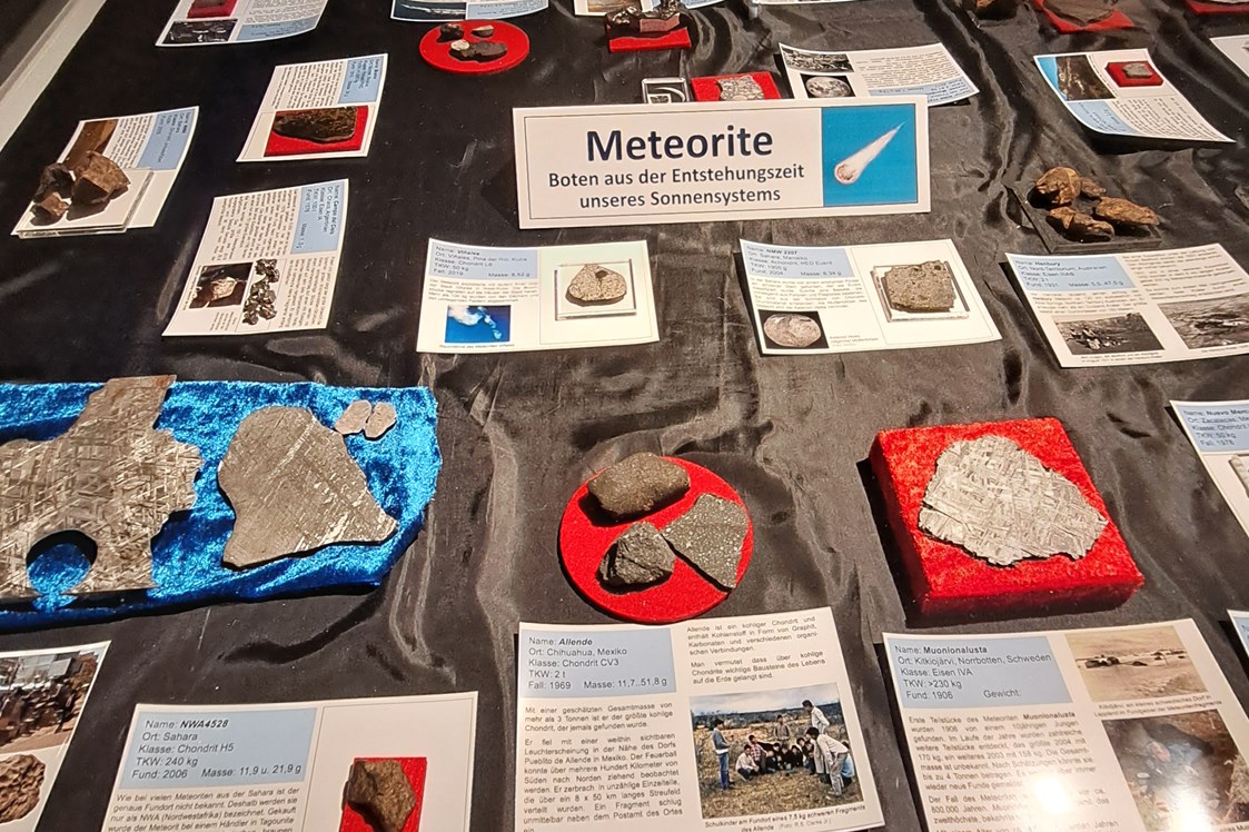 Ausflugsziel: Meteoriten  - Naturhistorisches Museum