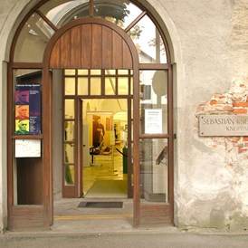 Ausflugsziel: Eingangsbereich des Museums - Sebastian-Kneipp-Museum