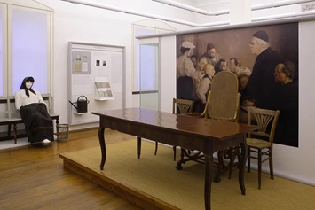 Ausflugsziel: Schreibtisch aus dem Sprechzimmer Kneipps - Sebastian-Kneipp-Museum
