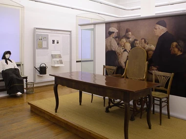 Ausflugsziel: Schreibtisch aus dem Sprechzimmer Kneipps - Sebastian-Kneipp-Museum