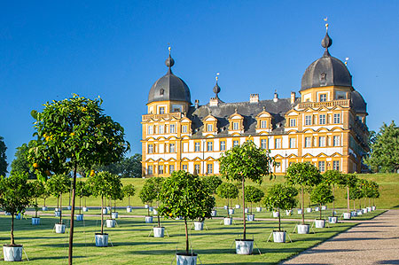Viaggio con bambini - Alter der Kinder: 2 bis 4 Jahre - Pottenstein (Landkreis Bayreuth) - Schloss Seehof mit Ferdinand-Tietz-Museum