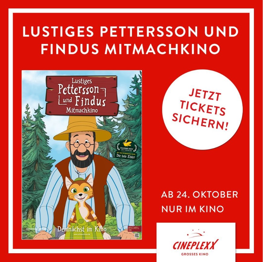 Ausflugsziel: Lustiges Petterson und Findus Mitmachkino