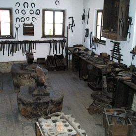 Ausflugsziel: Kleines Kellberger Schmiedemuseum