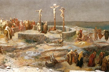 Ausflugsziel: Jerusalem-Panorama Kreuzigung Christi