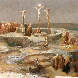 Ausflugsziel: Jerusalem-Panorama Kreuzigung Christi