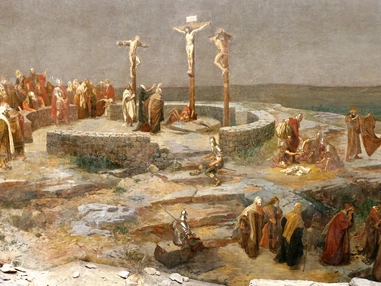 Ausflugsziel: Jerusalem-Panorama Kreuzigung Christi