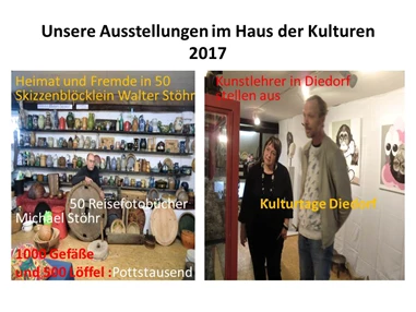 Ausflugsziel: Kunstlehrer stellen aus - Haus der Kulturen