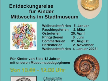 Ausflugsziel: Ferienprogramme 2022 - Stadtmuseum Bad Staffelstein