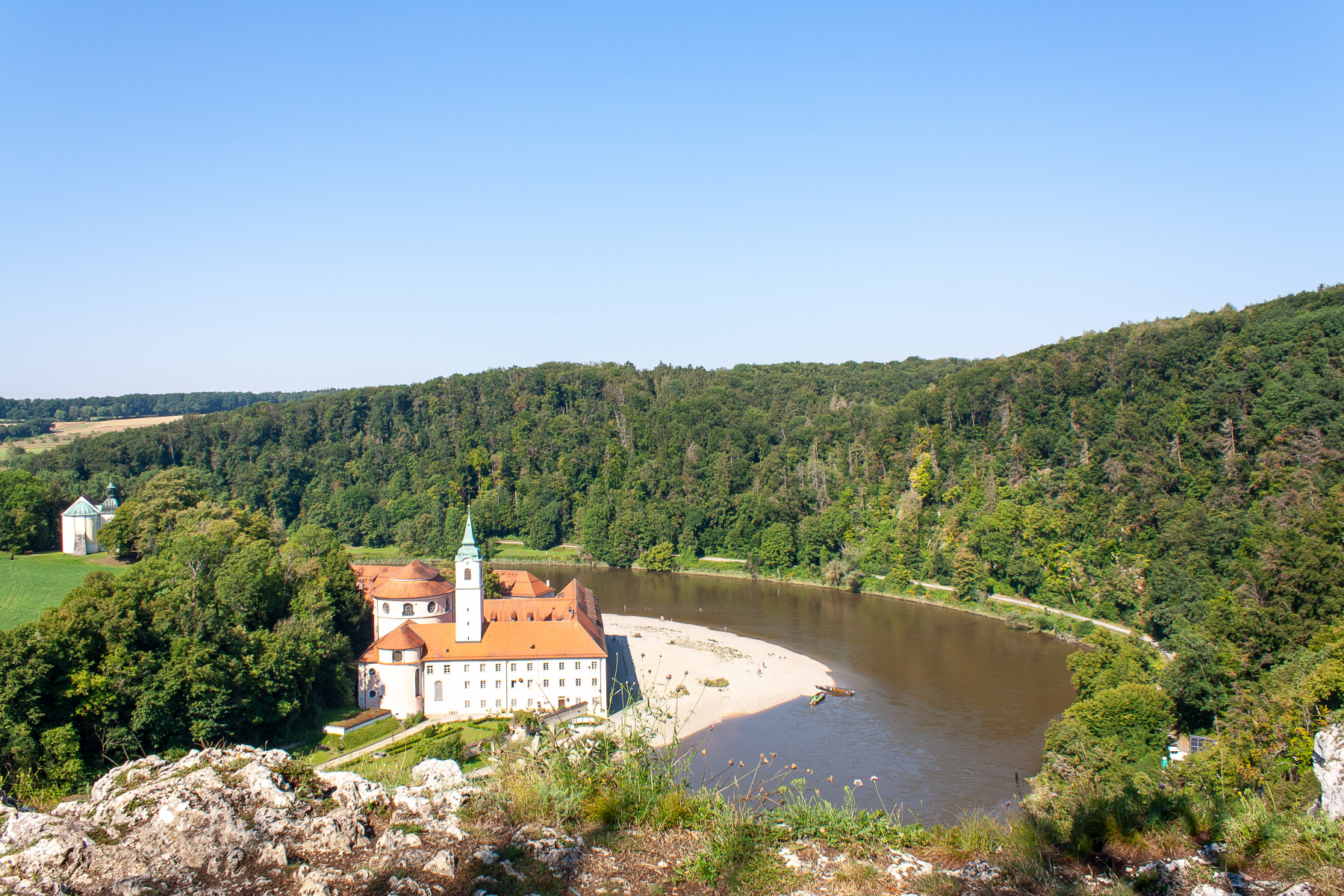 Voyage avec des enfants - Essenbach - Benediktinerabtei Weltenburg