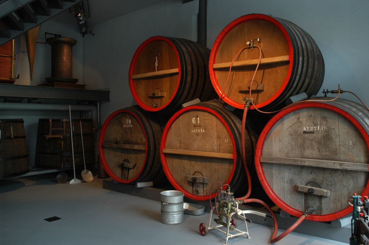Bayerisches Brauereimuseum Highlights beim Ausflugsziel Lagerfässer