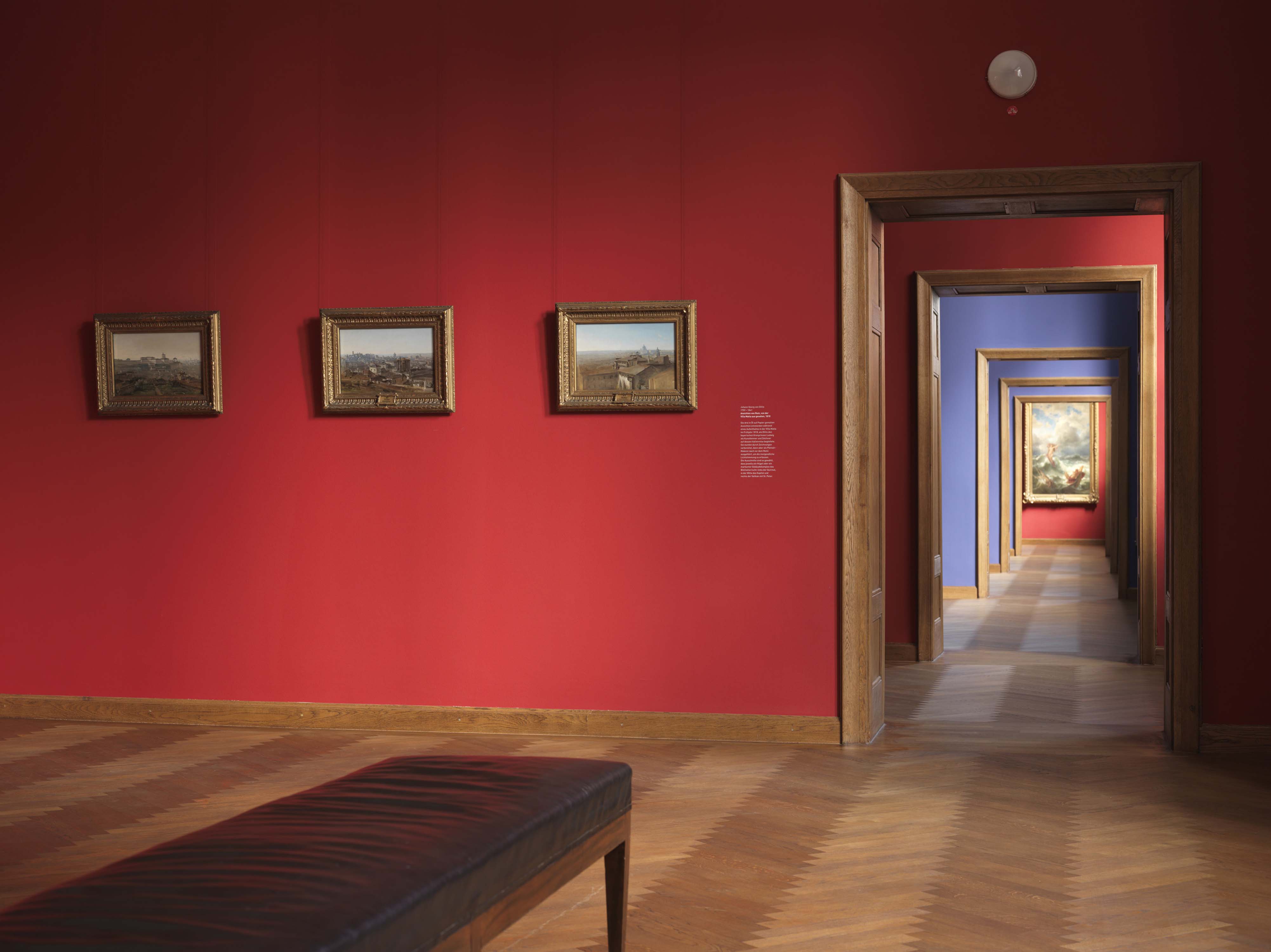 Trip with children - Bergkirchen - Raumflucht in der Sammlung Schack - Sammlung Schack