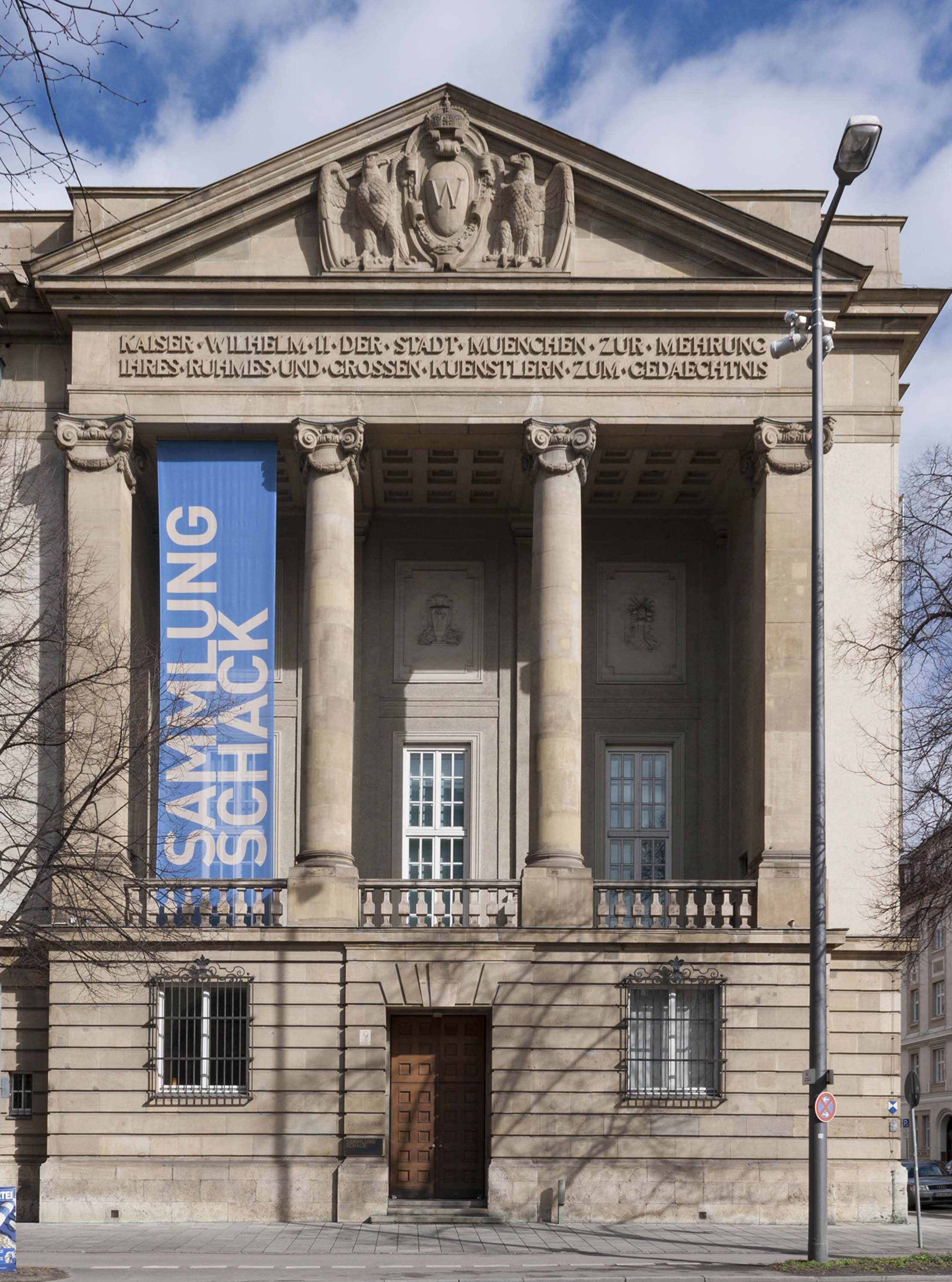 Ausflugsziel: Außenansicht der Sammlung Schack - Sammlung Schack