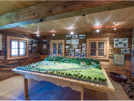 Ausflugsziel: Museum Blaahaus Kieferfelden
Modell Kohlstatt - Holzkohle - Industriemuseum Blaahaus Kiefersfelden