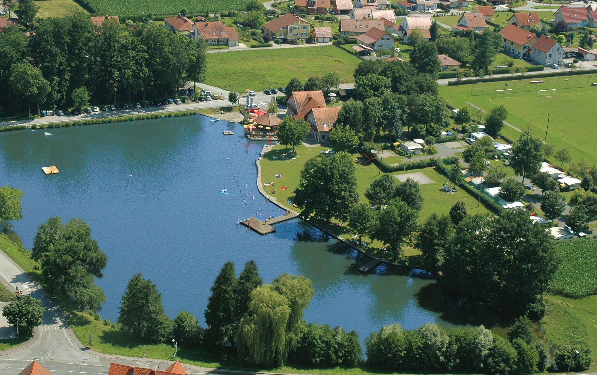 Ausflugsziel: Camping Naturbadesee Gleinstätten